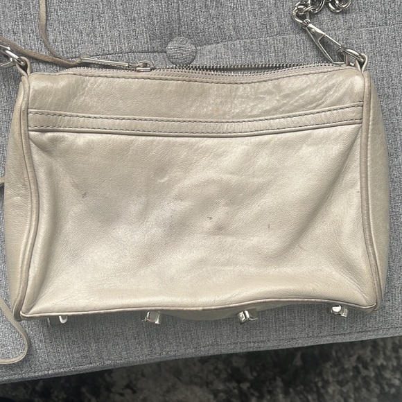 Rebecca Minkoff Grey Leather Crossbody - Picture 3 of 6